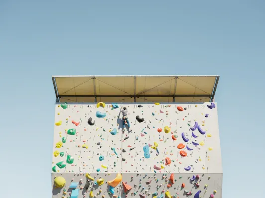 Climbing in Leipzig